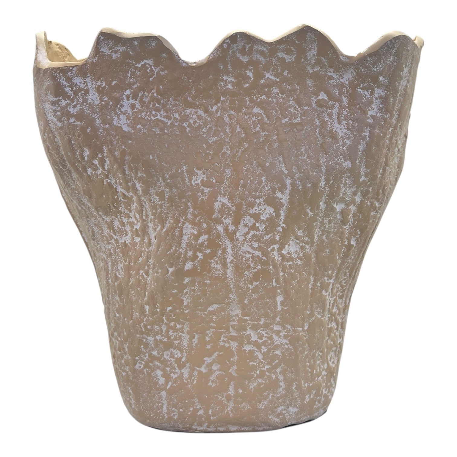 Mara Vase 31x18x31cm Whitewash