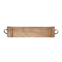 Load image into Gallery viewer, Oliver Long Tray With Handles 110x20x5cm Natural
