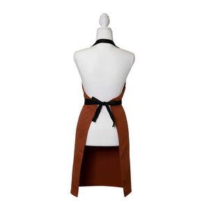 Selby Apron 83x68cm Ginger & Black