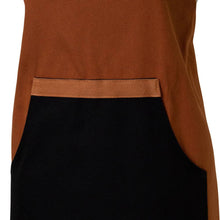 Load image into Gallery viewer, Selby Apron 83x68cm Ginger &amp; Black
