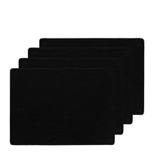 Load image into Gallery viewer, Miller Braided Placemat Set of 4 33x48cm Black
