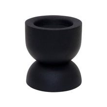Load image into Gallery viewer, Amira Candle Holder Small 10x10x11cm Black
