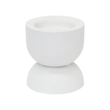 Load image into Gallery viewer, Amira Candle Holder Small 10x10x11cm White
