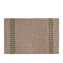 Load image into Gallery viewer, Conner Jute Placemat 4 pack 33x48cm Olive
