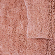 Load image into Gallery viewer, Dawson 2 Piece Bathmat Set 50x50cm & 50x80cm Clay Pink
