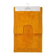 Load image into Gallery viewer, Dawson 2 Piece Bathmat Set 50x50cm & 50x80cm Mustard