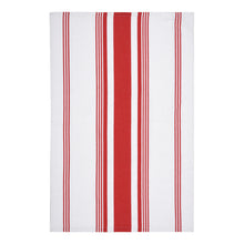 Load image into Gallery viewer, Eleanor 6 pack Tea Towel 50x70cm Red; ETA Early January