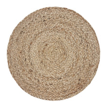Load image into Gallery viewer, Madden Jute Placemat 4 pack 35x35cm Natural
