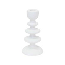 Load image into Gallery viewer, Novo Candle Holder Small 8.5x8.5x17.5cm White
