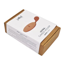 Load image into Gallery viewer, Ostra Candle Holder Large 19.5x13x4.5cm Clay