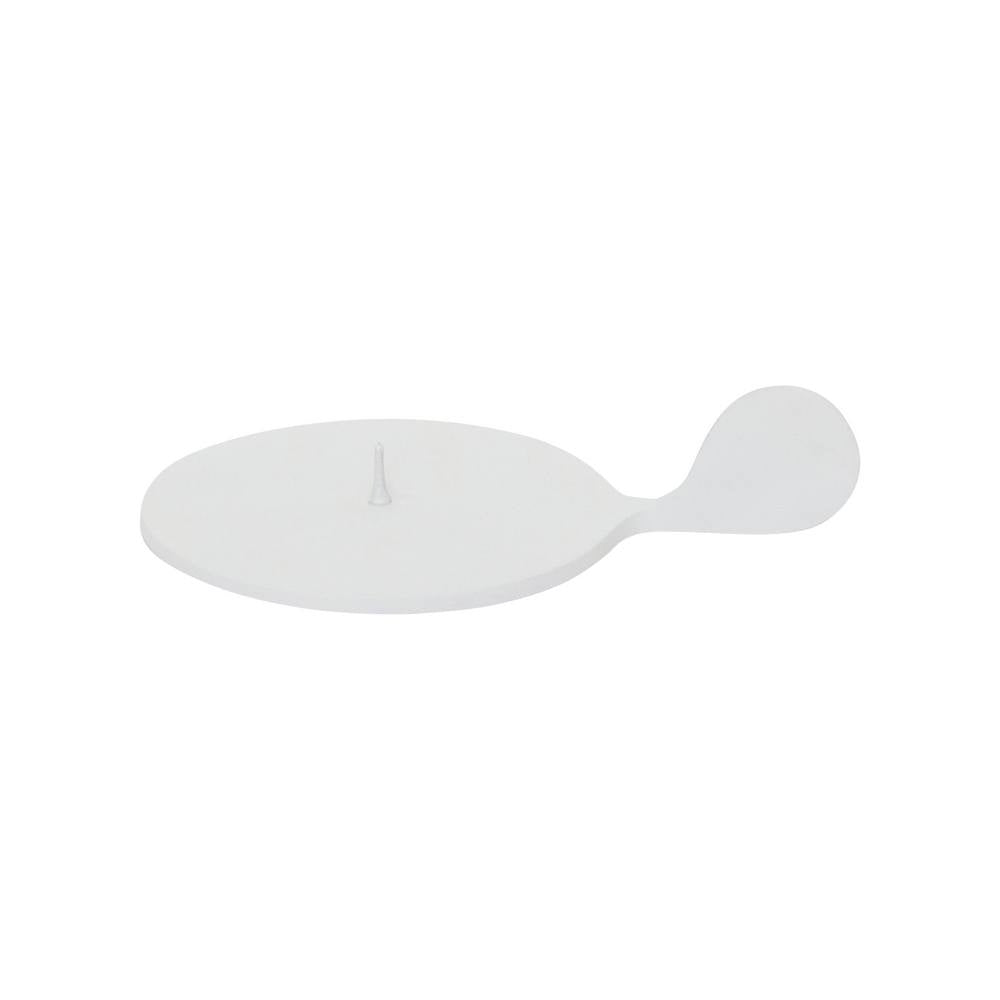 Ostra Candle Holder Large 19.5x13x4.5cm White
