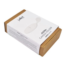 Load image into Gallery viewer, Ostra Candle Holder Large 19.5x13x4.5cm White