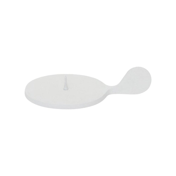 Ostra Candle Holder Small 16x10.5x3.5cm White