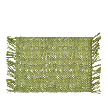 Load image into Gallery viewer, Rowan Jute Placemat 4 pack 33x48cm Bayleaf