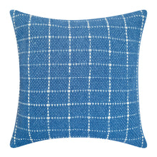 Load image into Gallery viewer, Tahlia Cushion 50x50cm Elemental Blue & Cream