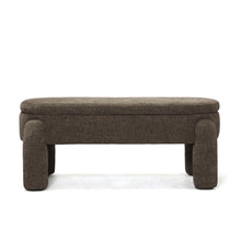 Load image into Gallery viewer, Tusk Storage Bench 114x52x47cm Coffee
