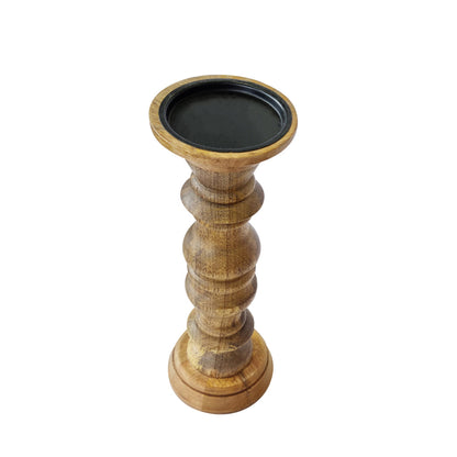 Kenn Christmas Candle Holder Large 12x12x30cm Natural