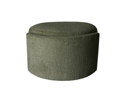 Elara Ottoman 74x64x43cm Dark Moss