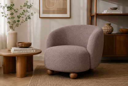 Cove Chair 85x90x73cm Husky Brown