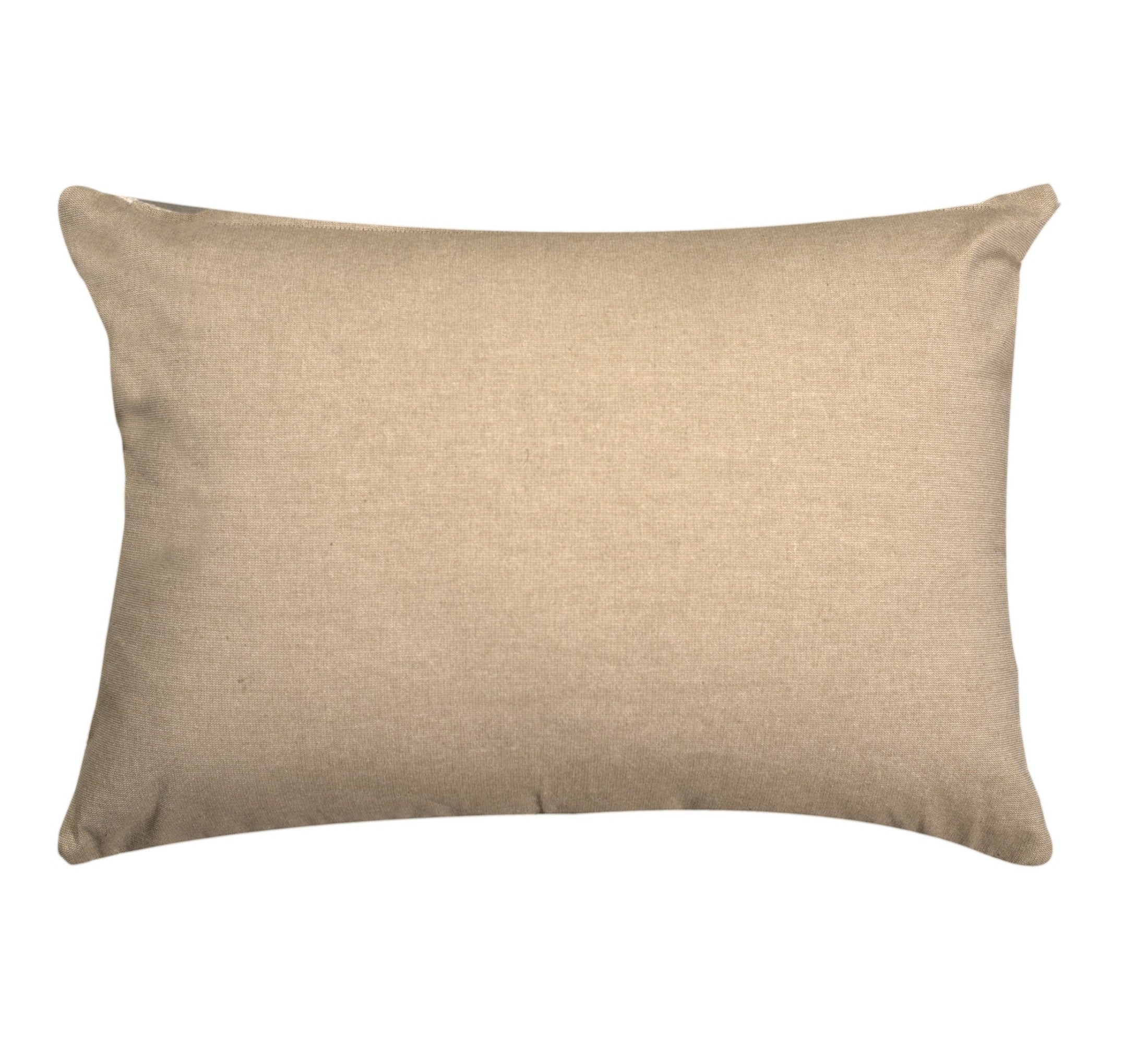Elin Handwoven Linen Blend Cushion 35x55cm Ivory