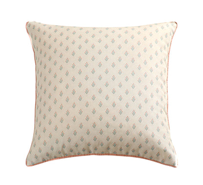 Jardin Outdoor Cushion 50x50cm Cream & Pink Multi Green
