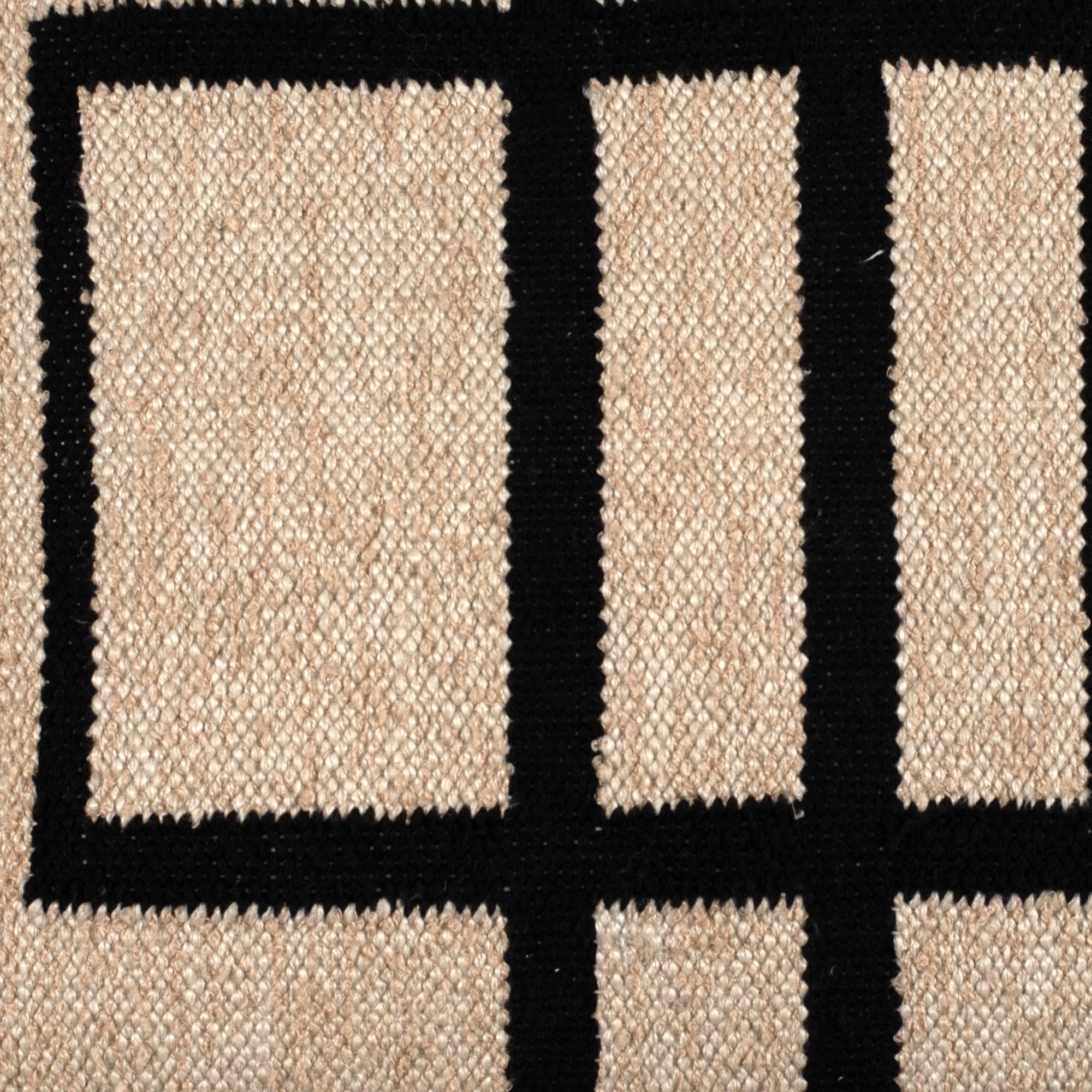 Nola Handwoven Linen Blend Cushion 50x50cm Ivory