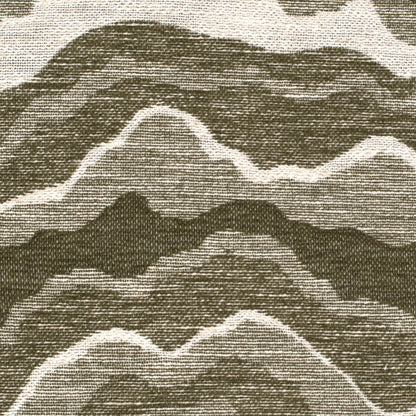 Samara Chenille Linen Blend Woven Cushion 50x50cm Olive