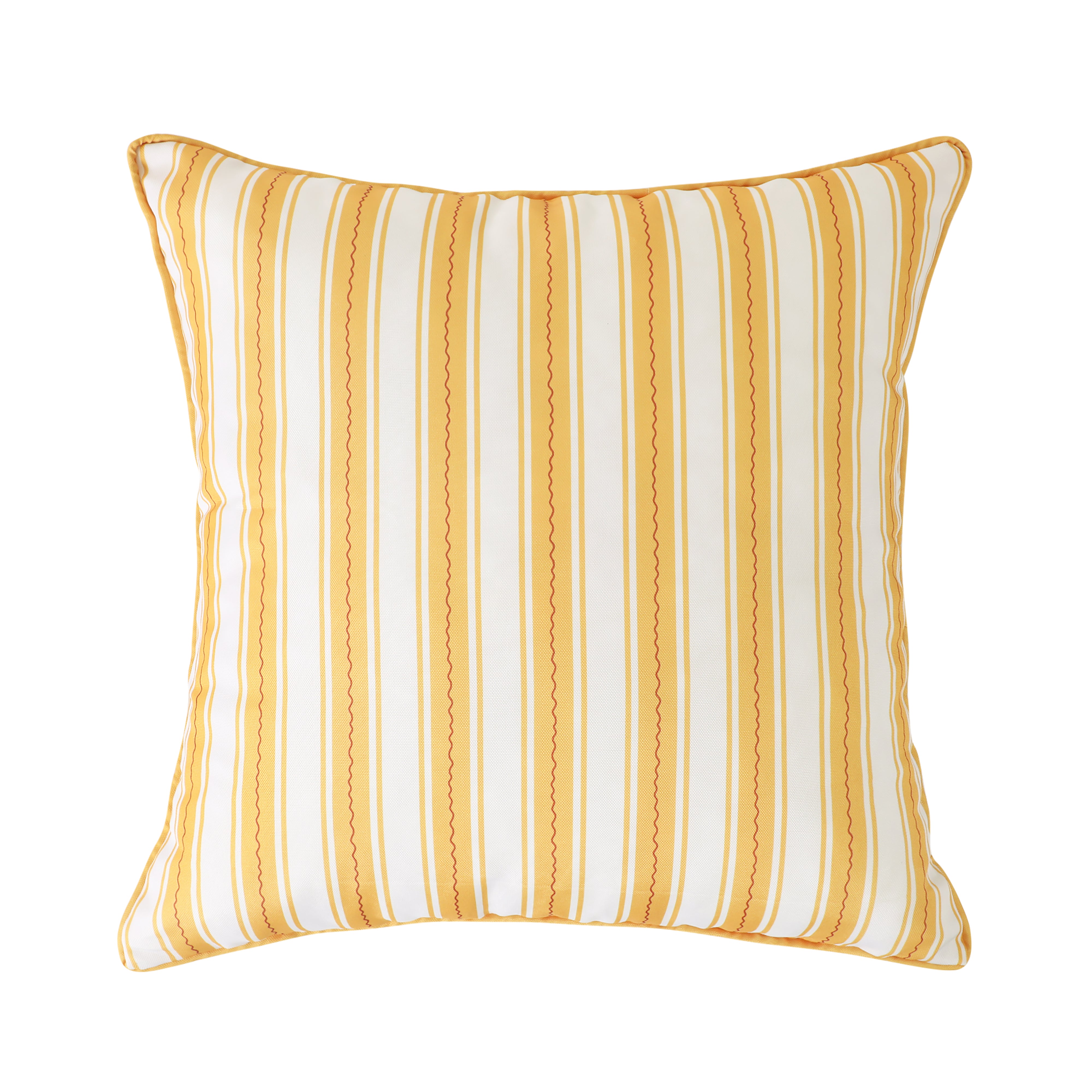 Tropicana Outdoor Cushion 50x50cm Mustard & Terracotta