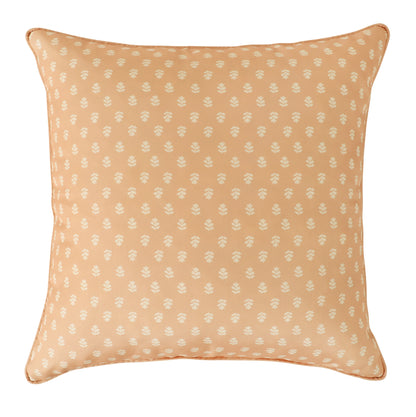 Rosette Outdoor Cushion 50x50cm Dusty Pink & Cream