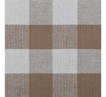 Provence Check Placemat Set of 4 33x48cm Camel