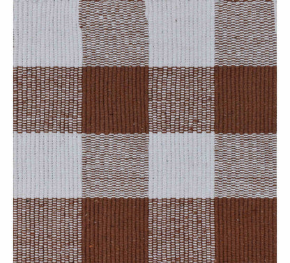 Provence Check Placemat Set of 4 33x48cm Glazed Ginger