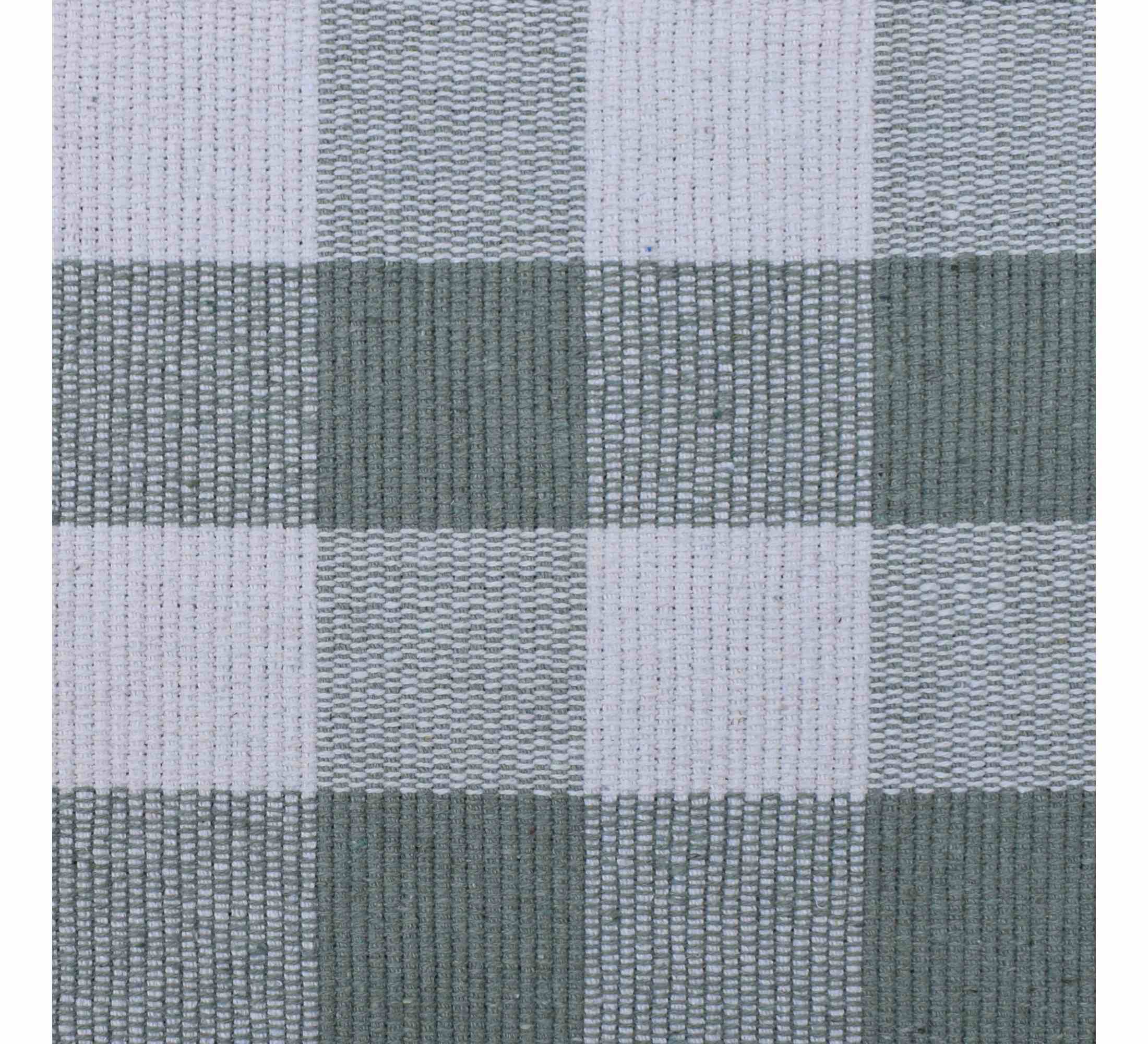 Provence Check Placemat Set of 4 33x48cm Oil Green