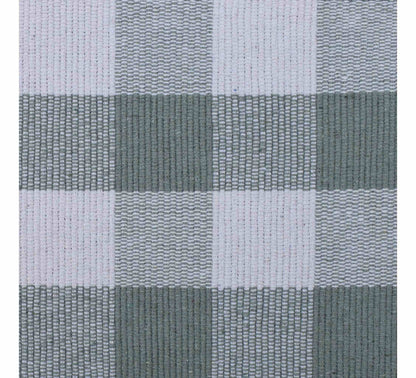 Provence Check Placemat Set of 4 33x48cm Oil Green
