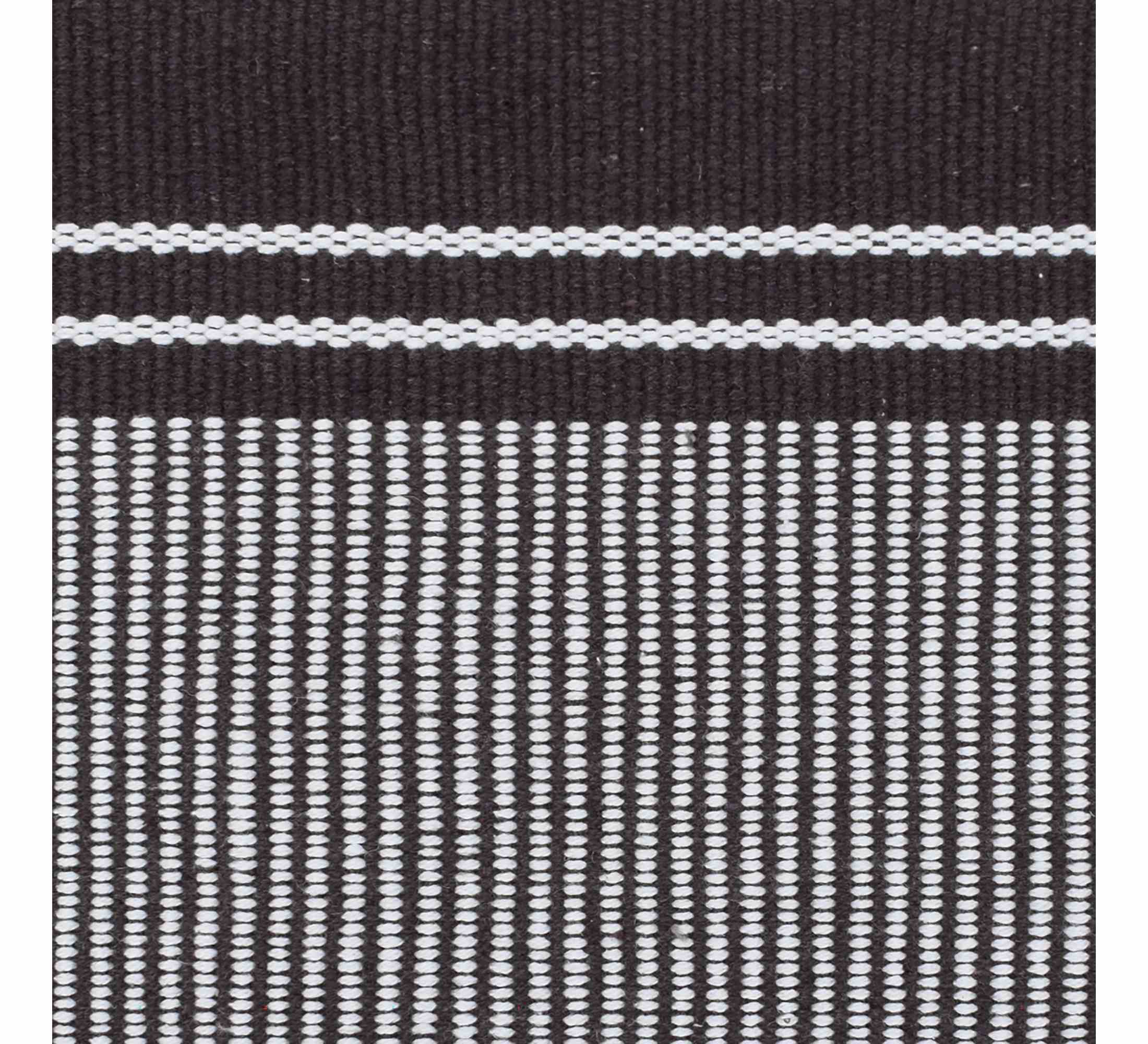 Provence Stripe Placemat Set of 4 33x48cm Chocolate Brown