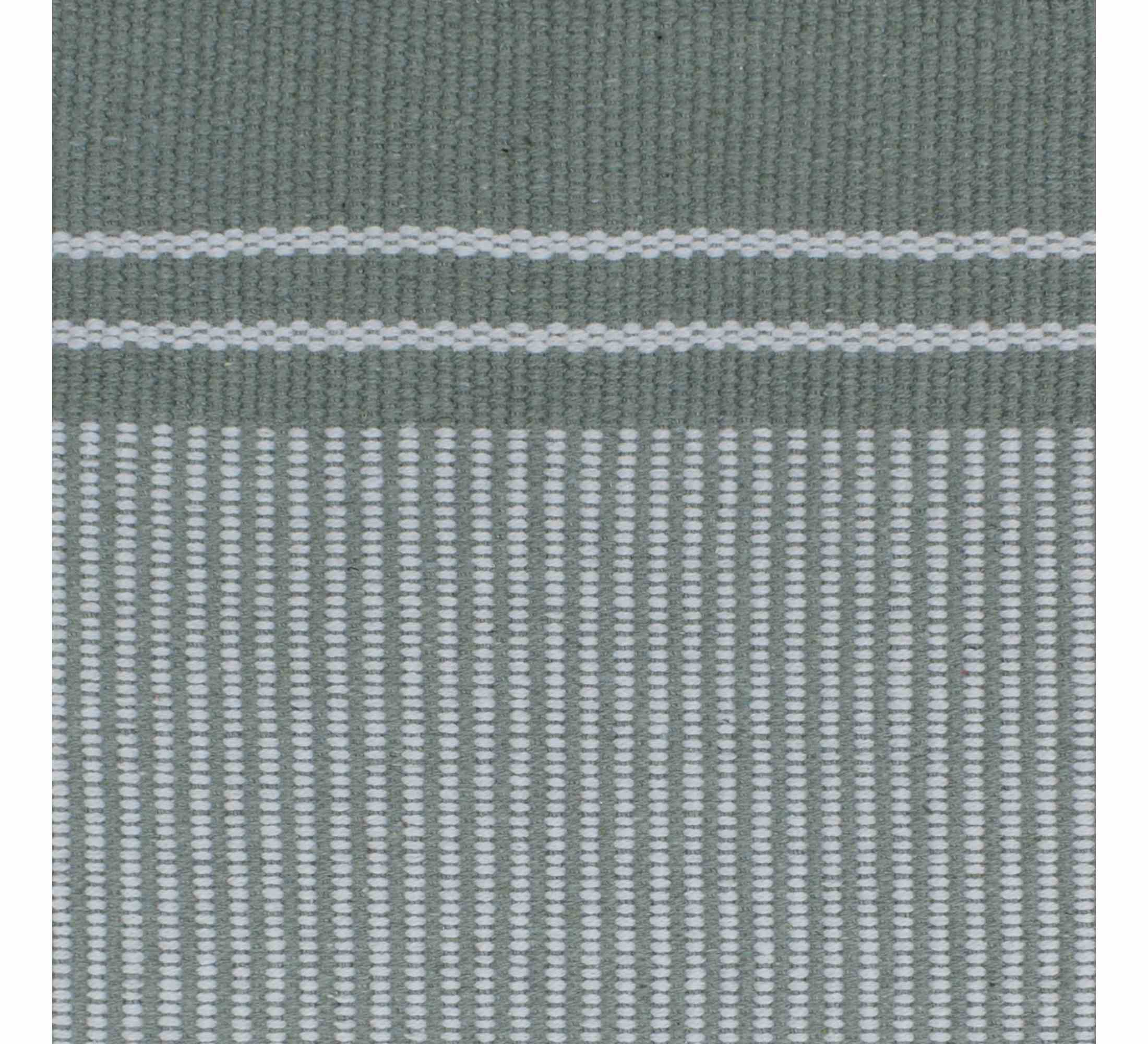 Provence Stripe Placemat Set of 4 33x48cm Oil Green