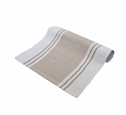 Provence Stripe Runner 37x180cm Camel