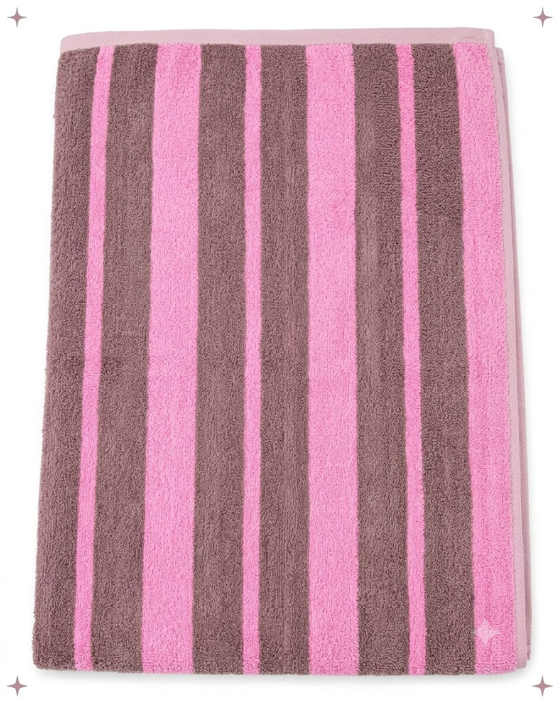 Lola Beach Towel 100x180cm Pink