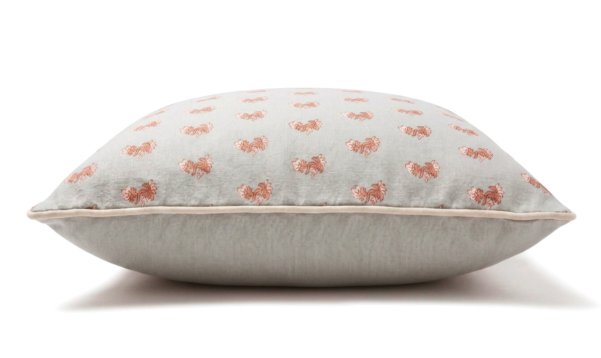 Champa Cushion 50x50cm Peach