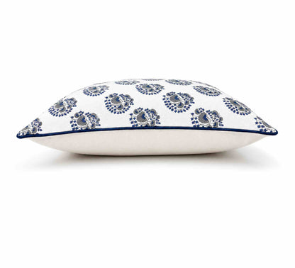 Rangoli Cushion 50x50cm Indigo