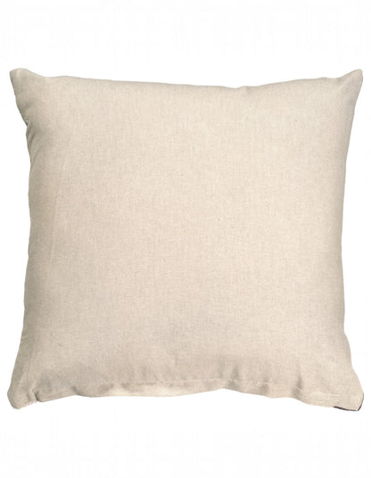 Eren Handwoven Stripe Cushion 50x50cm Olive & Natural