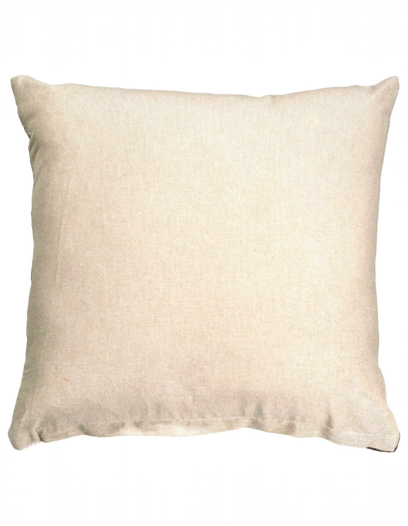 Samara Chenille Linen Blend Woven Cushion 50x50cm Olive