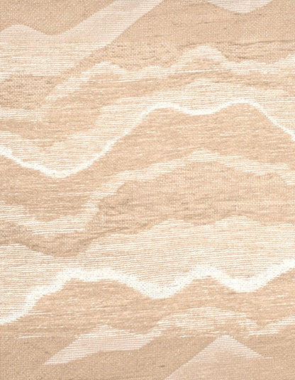 Samara Chenille Linen Blend Woven Cushion 50x50cm Beige