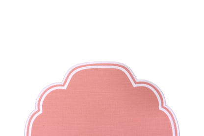 Gelato Scalloped Runner 40x145cm Mellow Rose