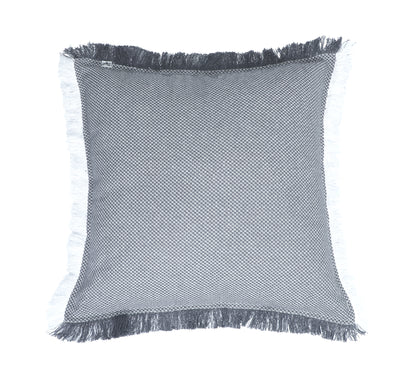 Capri Texture Cushion 50x50cm Dark Grey
