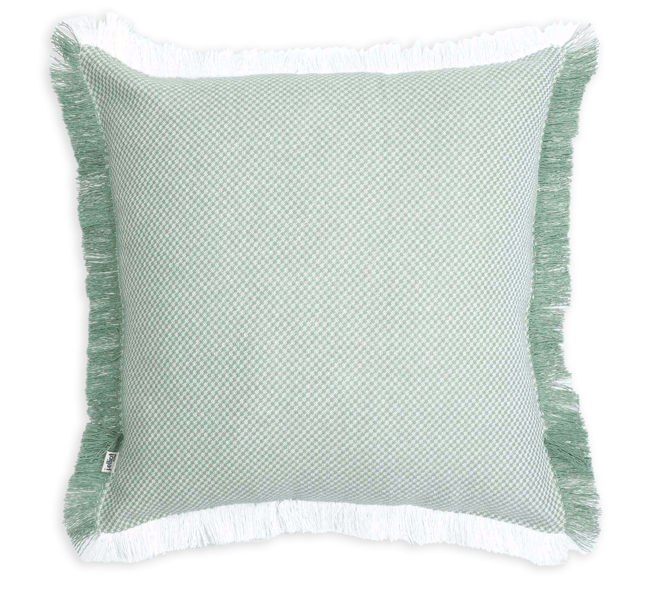 Capri Texture Cushion 50x50cm Green
