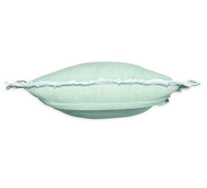 Capri Texture Cushion 50x50cm Green