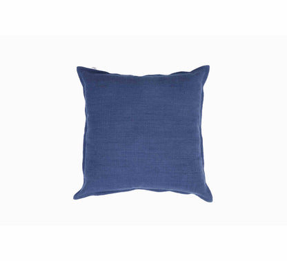 Elise Fancy Slub Cushion 50x50cm Blue