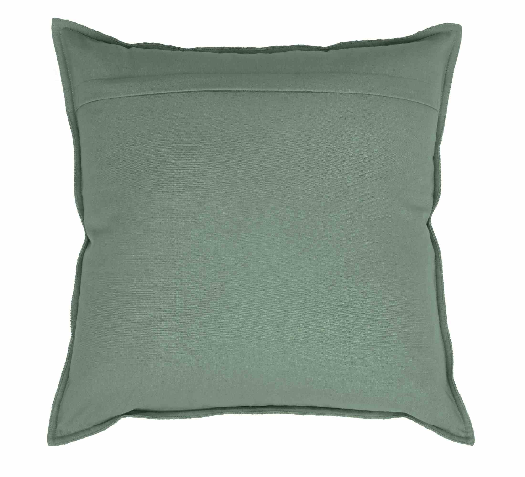 Elise Fancy Slub Cushion 50x50cm Forest Green