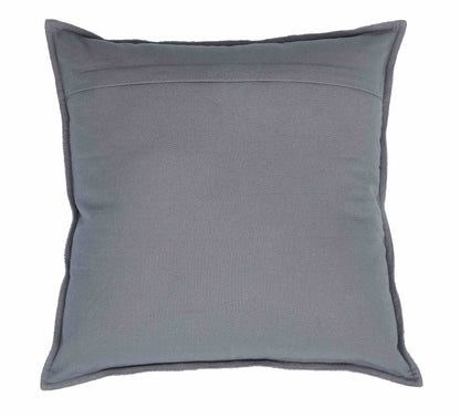 Elise Fancy Slub Cushion 50x50cm Charcoal