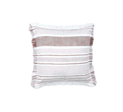 Granada Slub Cushion 50x50cm Rust
